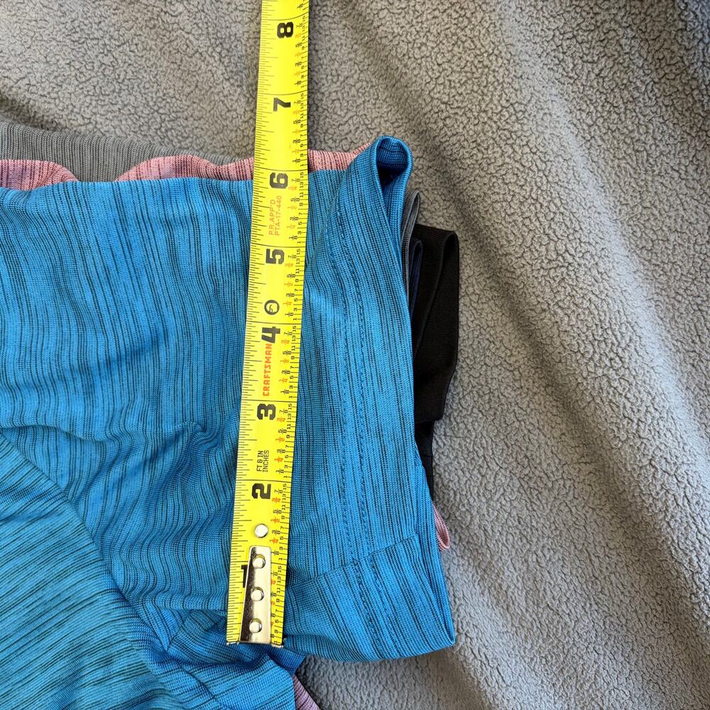 TEK GEAR Dry Tek Performance 5 Shirts Small Lot Blue Red Gray Black Running 5pc - Picture 7 of 11